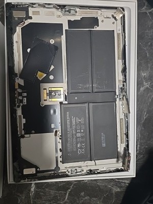 Microsoft Surface Pro 6 Original Housing Back Cover Case Plus Battery Heatsink