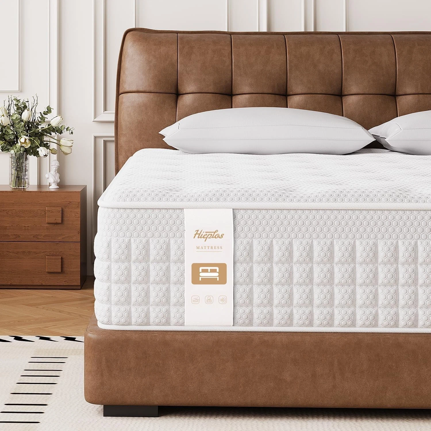 5000 Pillow Top Pocket Spring Mattress 4FT 4FT6 Double 5FT King 6FT Super King
Opens in a new window