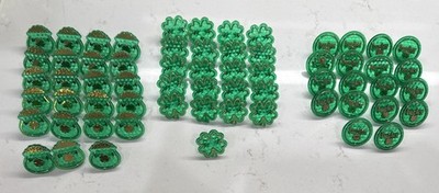 66 Ct Cupcake St. Patrick's Day Pot of Gold/Shamrock/Lucky Ring Toppers