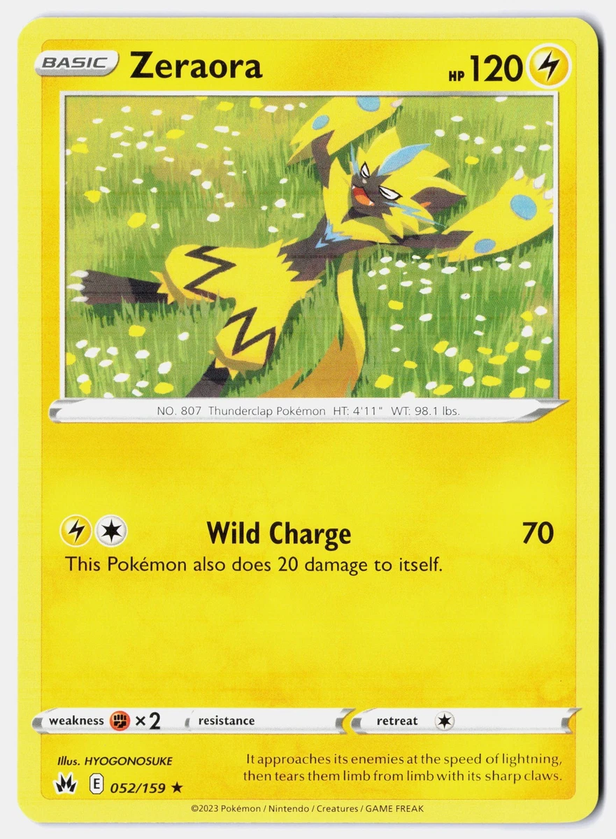 Zeraora 052/159 Crown Zenith for sale | eBay