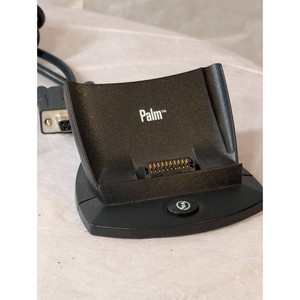 Palm m500 Series Serial HotSync Cradle P10828U & 180-0711 AC Adapter Bundle