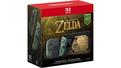 Nintendo Switch 2 Zelda 40th Anniversary Edition Console NEW SEALED PRESALE