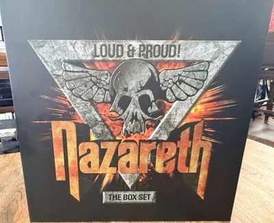 Nazareth Loud & Proud! Box Set Limited Deluxe Anniversary 6x Vinyl 32x CDs BMG