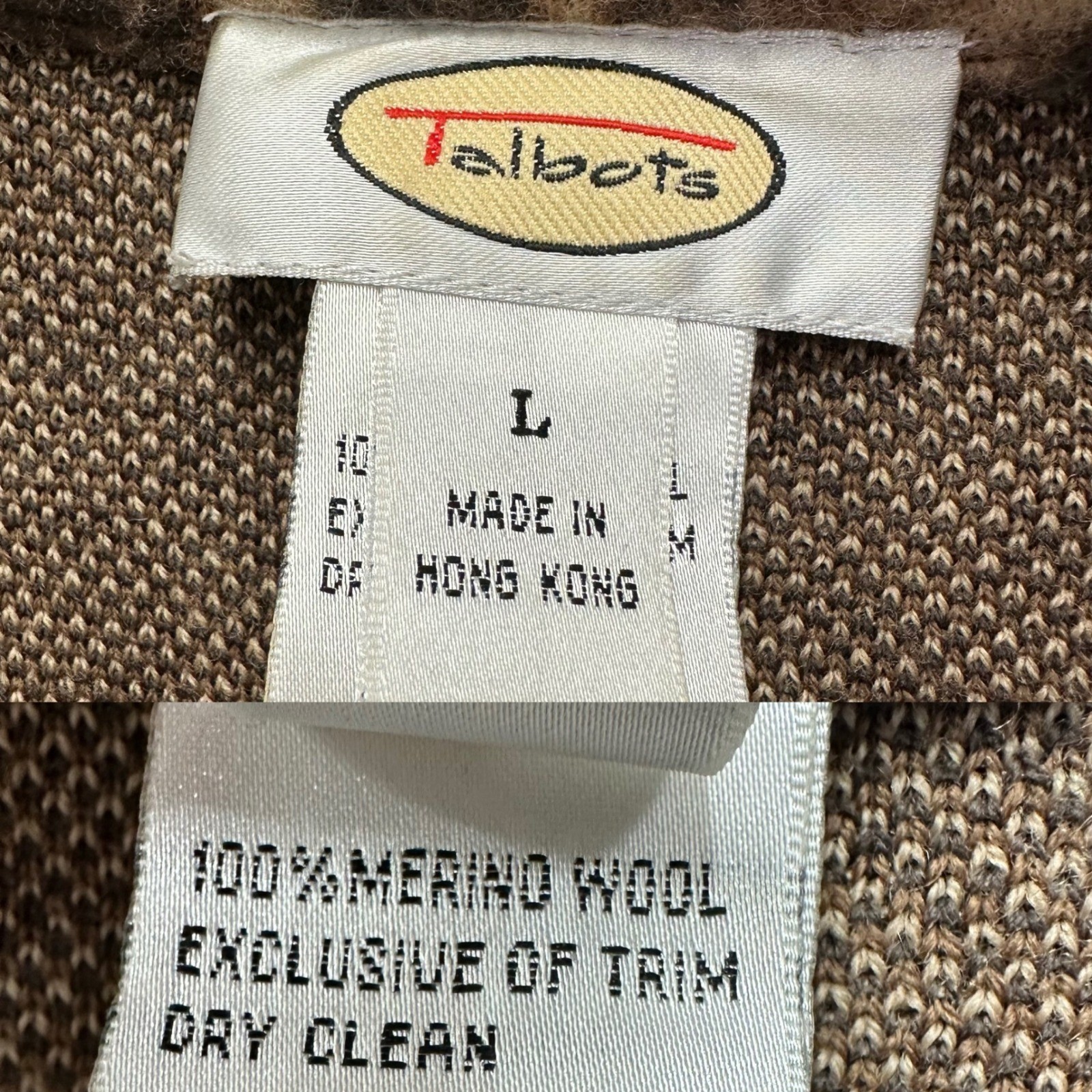 Talbots Leopard Print Wool Blazer Jacket Size Lar… - image 13