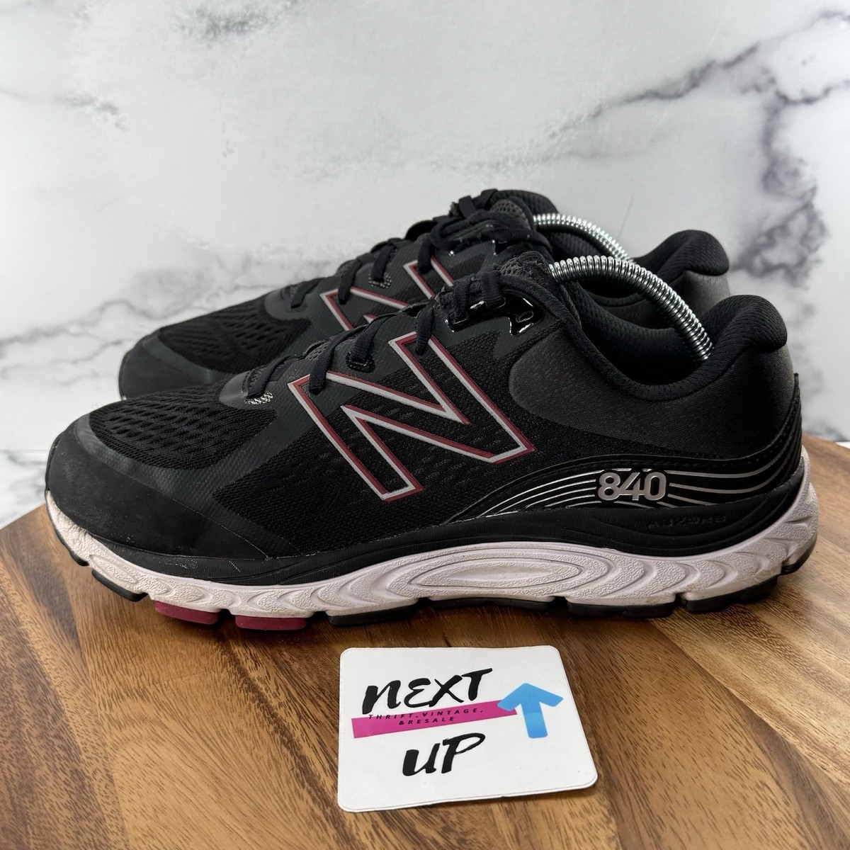 Men's Size 2E WIDE-New Balance 840 V5 Black Horizon Walking