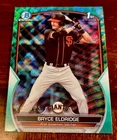 Bryce Eldridge 2023 Bowman Draft Chrome Aqua Wave #65/125 Giants