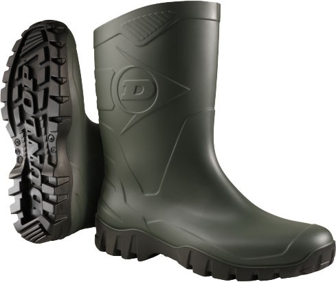 STIVALI PVC TRONCHETTO K58 VERDI 39 DUNLOP