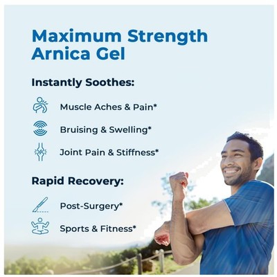 Arnica Gel Plus - Extra Strength Formula, 2-Pack