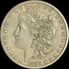 1895-O Silver Morgan Dollar Strong Strike-Old Cleaning Key Date RARE 1895-O