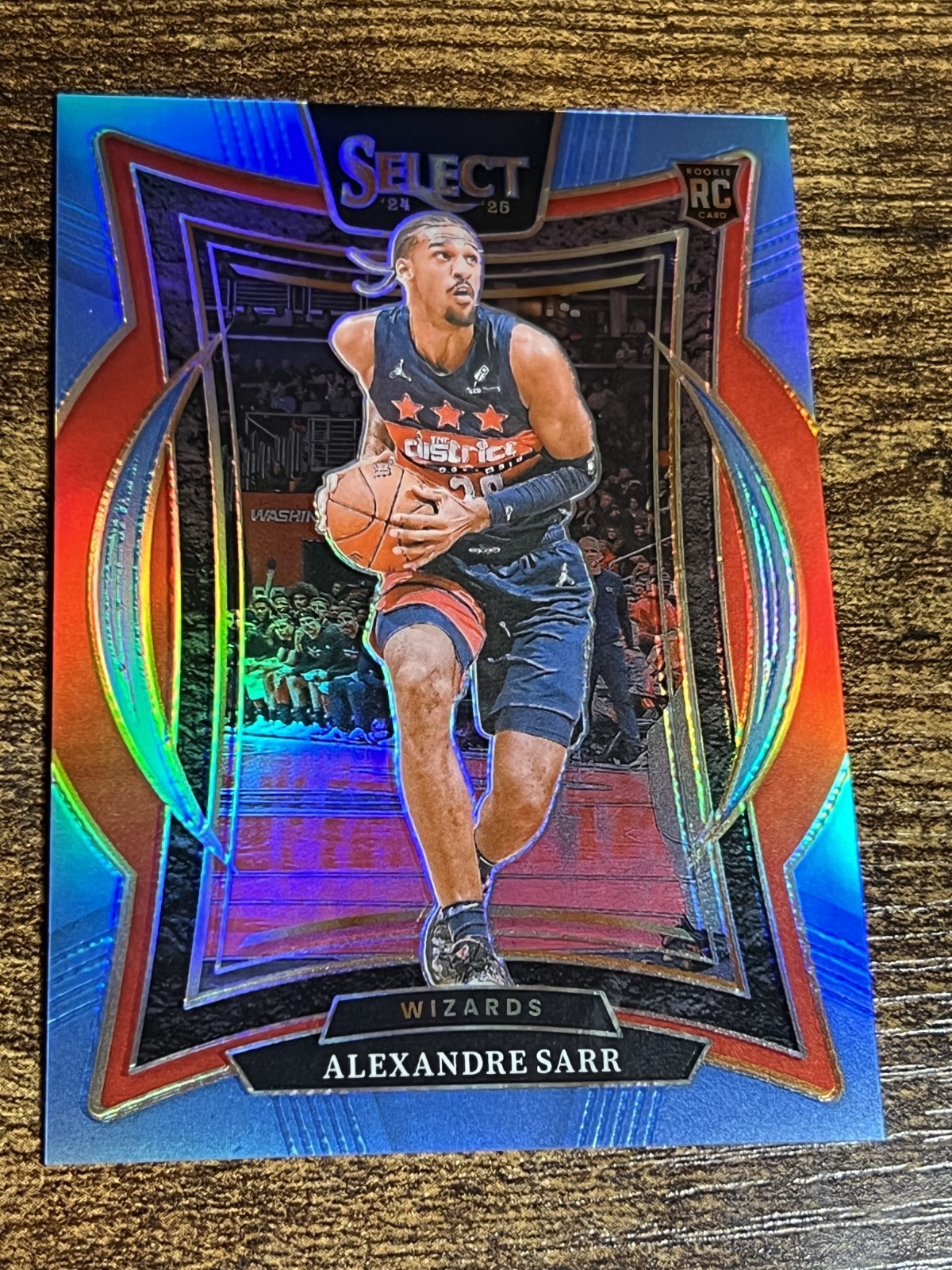ALEXANDRE SARR 2024 Select Light Blue Prizm /299 #73 Rookie Concourse