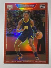 BENNEDICT MATHURIN 2024 Leaf Pro Set Metal Limited Edition #PSG47 Red 10/89 (F4)