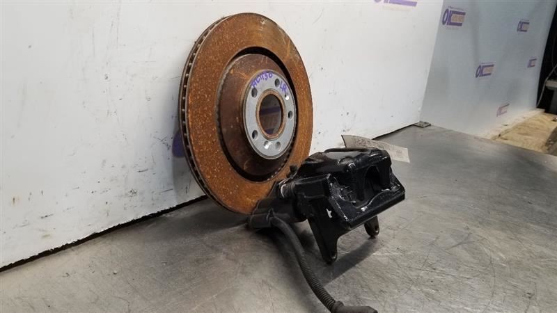 10 BENTLEY CONTINENTAL GT BRAKE CALIPER WITH ROTOR REAR LEFT DRIVER BLACK