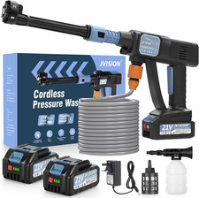 Cordless Pressure Washer Portable Power Washer for Patio & Car 6 in 1
