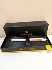 CROSS Century II Pearl White Ballpoint Pen with Box Price 16500 yen
