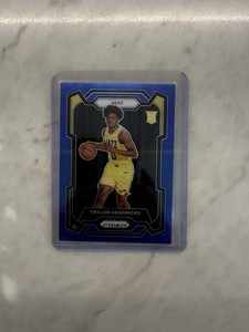 2023-24 Panini Prizm Taylor Hendricks Rookie Blue /199 RC #161