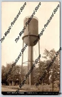 City Water Tower VANDALIA Illinois RPPC Fayette County Bregstone Postcard 1917