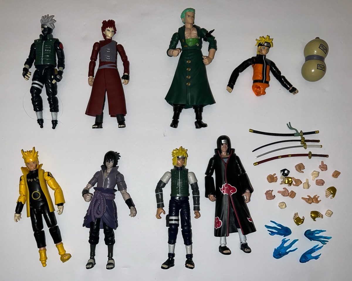 Lot Of 8 Bandai Anime Heroes Naruto Shippuden 6