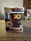 Superman Funko Pop! #573 DC NYCC 2025 Exclusive Con Sticker With Protector