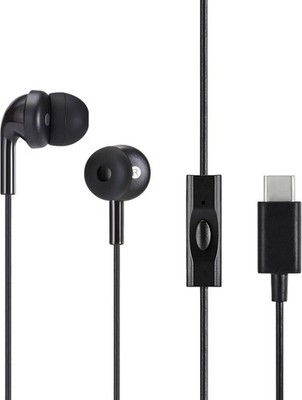 Basics Wired Earbuds with Microphone 2 Pack