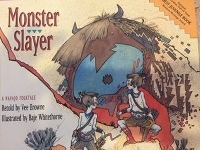 Monster Slayer : A Navajo Folktale Paperback Vee Browne