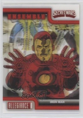 2024 Upper Deck Allegiance: Marvel Secret Wars 1984 Ensemble Iron Man #E-35 1cf8