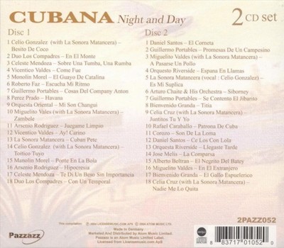 VARIOUS ARTISTS - CUBANA: NIGHT & DAY NEW CD