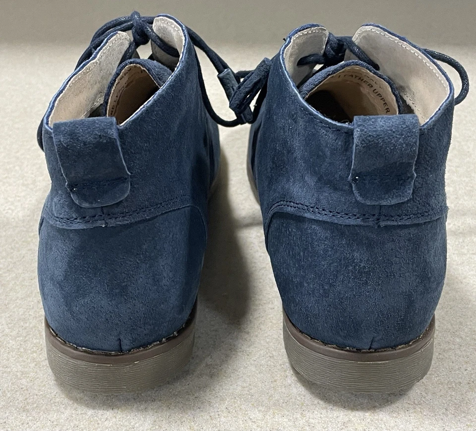 Botines de gamuza de cuero SPRING STEP para mujer talla EU 39/US 8,5 'Morgana' azul marino Foto 3 de 4