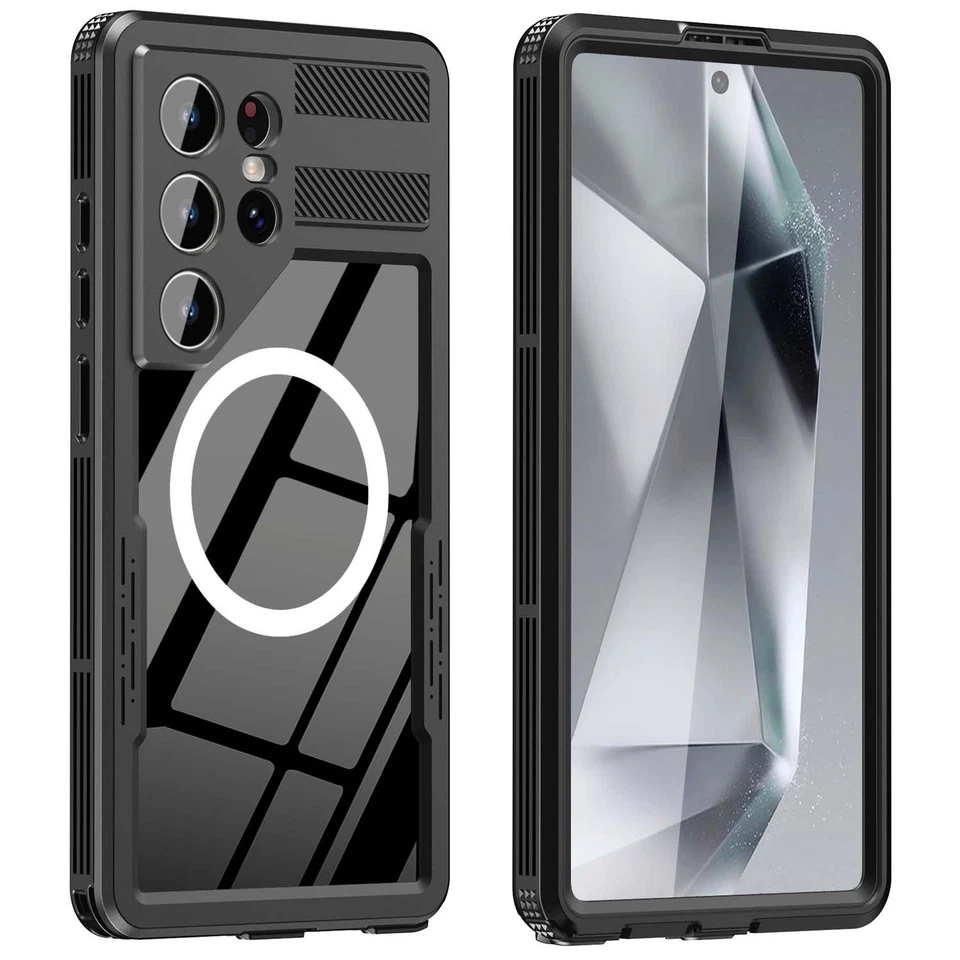 For Galaxy S24 Ultra S24/ Plus Case Waterproof Shockproof Screen Protector Cover - Image 2 of 4