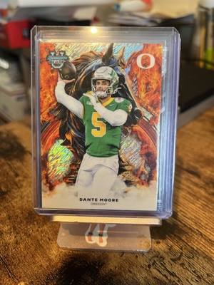 #ad Dante Moore 2025 Bowman Best Football Workhorse Shimmer Refractor W 19 $5.00