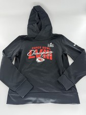 Kansas City Chiefs Nike Women s Black Small S Super Bowl Champions Hoodie