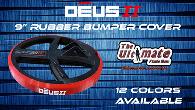 XP DEUS 2  RUBBER BUMPER COVER FOR THE 9'' COIL