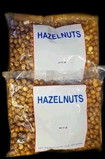 4x Hazelnut Shelled 1lb Bags, total 4lb