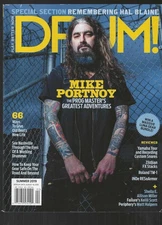 DRUM! Magazine Summer 2019.  Mike Portnoy-Remembering Hal Blaine-