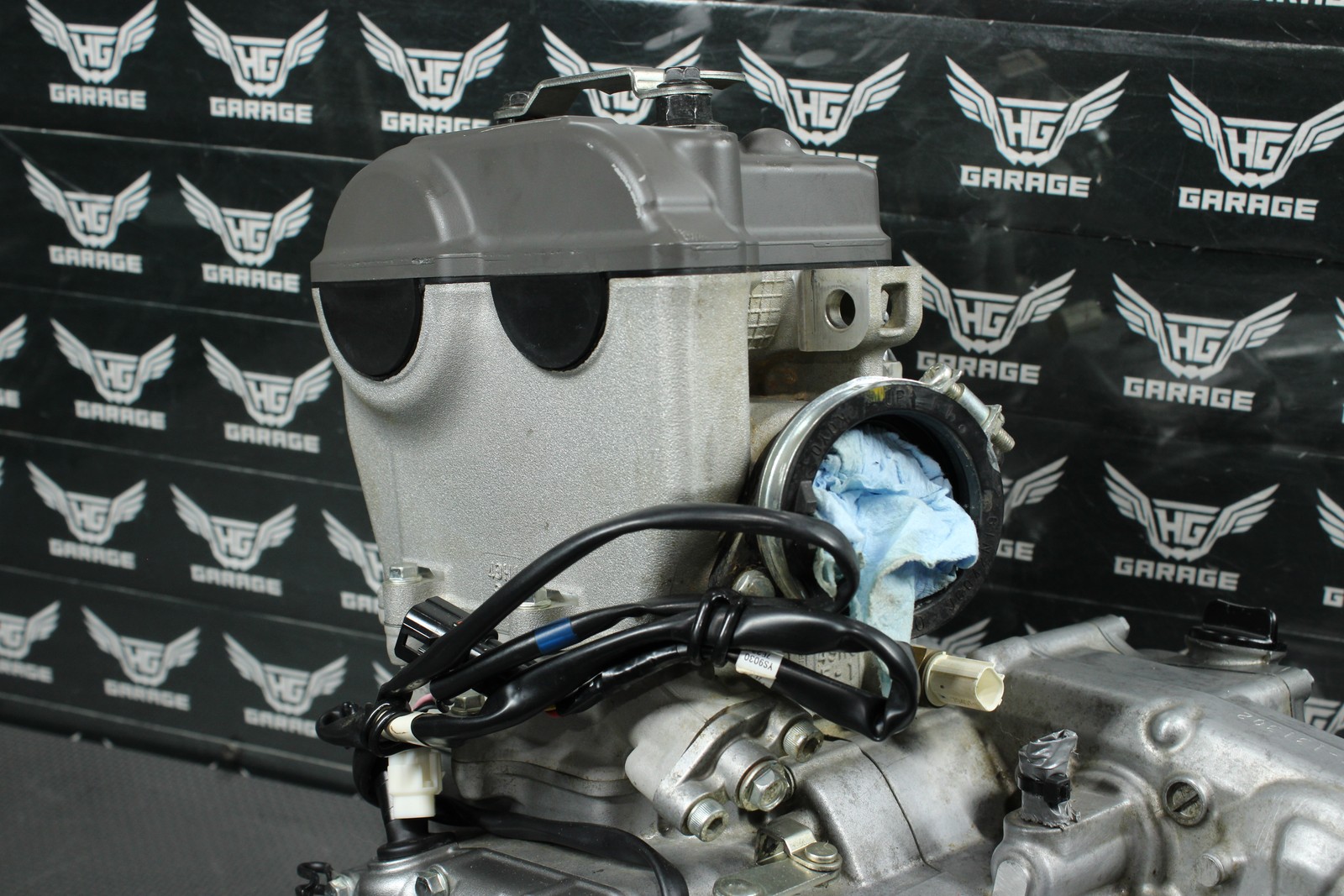 2018 SUZUKI RMZ250 COMPLETE OEM ENGINE MOTOR CRANKCASES TOP BOTTOM END NICE!