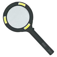 LED Illuminated Magnifying Glass Reading Aid for Crafts, Sewing & Detail Viewing