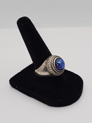 Kameleon Sterling Silber Ring Größe 8