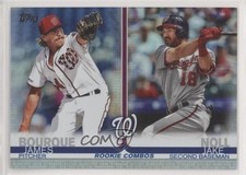 2019 Topps Update Rookie Combos Rainbow Foil Jake Noll James Bourque #US210 ut4