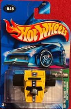HOT WHEELS FATBAX PLYMOUTH BARRACUDA YELLOW 2004 #45. SEE COMBINED OFFERS!