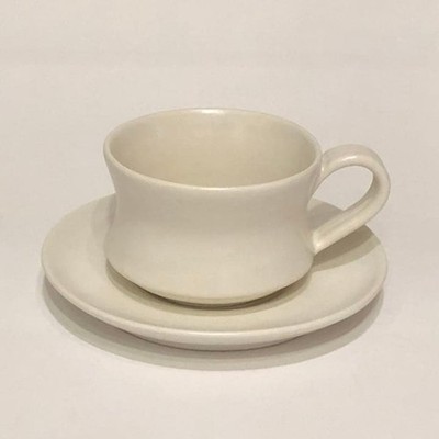 Jenggala Coffee Cup Saucer White