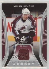 2006-07 SP Game Used Edition Authentic Fabrics Jersey Milan Hejduk #AF-MH 06rp