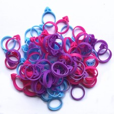 90 Pcs Pastry Bag Ties, Silicone Icing Bag Ties, Reusable Piping Bag Ties Dec...
