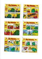 Konvolut (37)  Kaugummibilder OK Big Babaloo Otto und Alwin Jürgen Günther