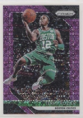 2018-19 Panini Prizm Fast Break Purple Prizm 29/75 Terry Rozier #148 z0c