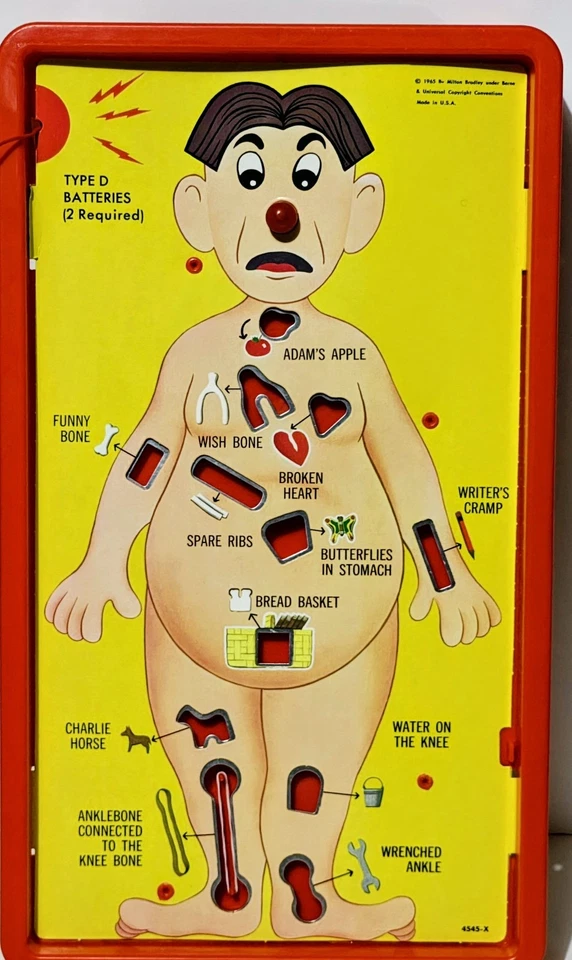 Operation - Where You're the Doctor - MB Board Game - Complete - 1965 - Image 4 of 4