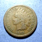 1865-P Indian Head Cent — photo from another recent sale