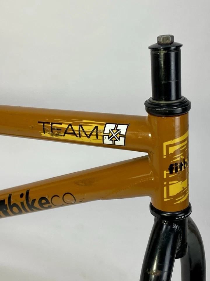 2005 Fit Bike Co Team Rahmen Gabel Mittelschule BMX Freestyle Park Dirt 4130 CR-MO - Bild 2 von 4