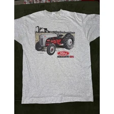 Vintage Ford Tractor 8N Graphic T-Shirt Adult XL Fruit of the Loom USA Made