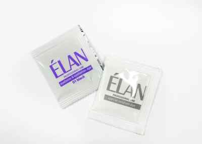 AUGENBRAUENFARBE ELAN SCHWARZ WIMPERNFARBE 10ml GEL FARBE BLACK SET 