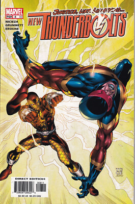 NEW THUNDERBOLTS Vol. 1 #8 July 2005 (#89) MARVEL Comics - Batroc