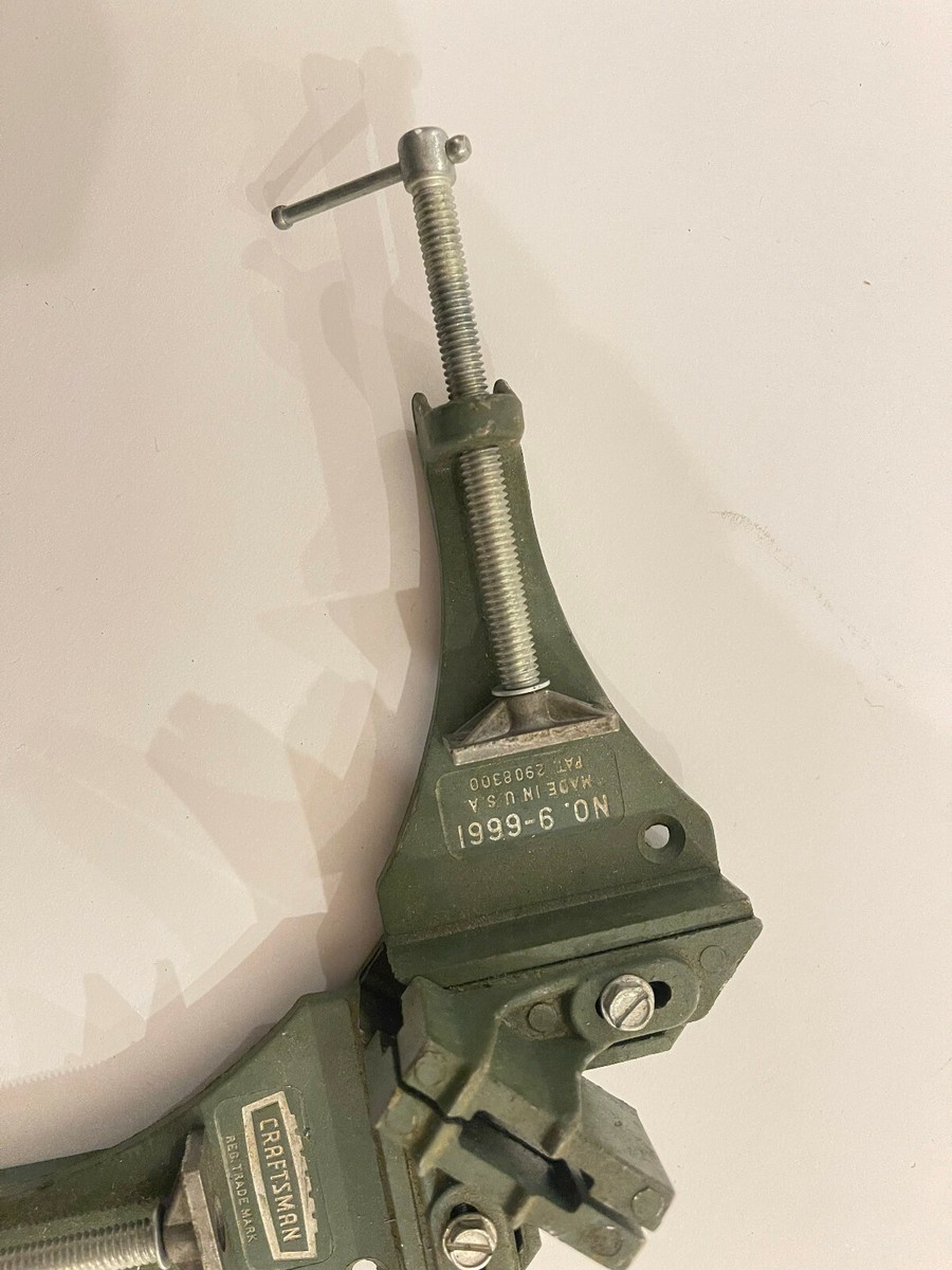 Craftsman No. 9-6661 Corner Clamp Pat. 2908300 Miter Box | eBay